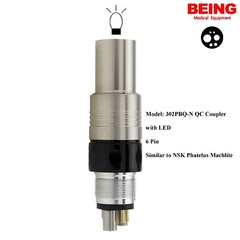 BEING Dental Handpiece High Speed Turbine Fiber Optic LED NSK Phatelus Coupler