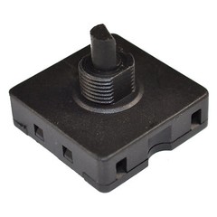 HQRP 4-Position 3-Speed Fan Selector Rotary Switch with Knob 10AMP 120V-250V