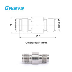 SMA Female to SMA Female Adapter, DC – 18GHz