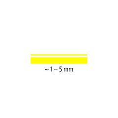4 PCS 3641P WP4 Yellow Highlighter Textsurfer Classic Marker Pen Chisel