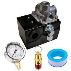 Ingersoll Rand Pressure Switch 140/175 Psi with Unloader & On/Off Lever