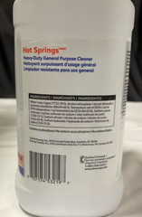 (1) Diversey Hot Springs Heavy Duty All Purpose Cleaner/ 1 Gal #94039110