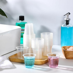 160 Pack Bathroom Cups 3 Oz Mouthwash Cups Small Disposable Clear Plastic Cups