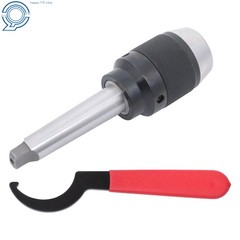 1/32-5/8 Keyless Chuck MT3 Integral Shank Steel Construction for Lathe Mill