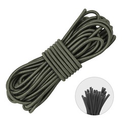 1/8″ Multi-Use Elastic Bungee Cord Heavy Duty Shock Rope Tie Down Stretch Band