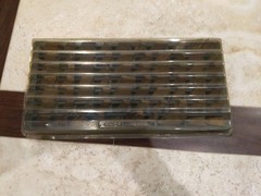 Complete Set of Brass Unknown Brand/Model Cursive Font Engraving Type