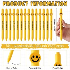 100 Pcs Funny Pens Coworker Appreciation Gifts Inspirational Motivational Quo…