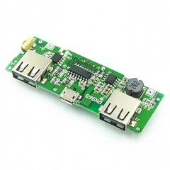 Dual USB 5V 2.4A Lithium Battery Charger Board Type-C Micro USB Power Module
