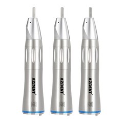 AZDENT Dental 1: 1 Fiber Optic LED Straight Nose Low Speed Handpiece Inner Water