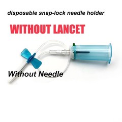50 Pcs – Laboratory Universal Disposable Blue Plastic Bracket Pipe Joint Sterile