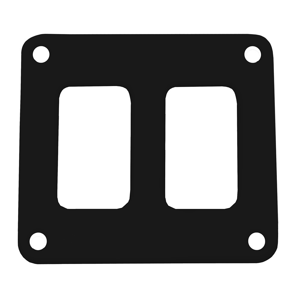 Pacer Group PSC-21-BK Pacer Switch Panel – 2 Switch & 1 Row – 3″ X 2.75″ –