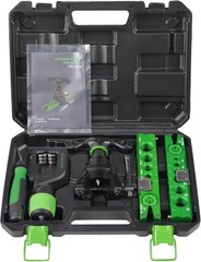 HVAC Flaring Tool Kit for 1/4” – 3/4” and 6-19mm Single Flare, 45° Eccentric T