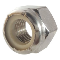 304 18-8 Locknut, Nylon Insert 4#,6#,8#,10#,1/4,5/16,3/8,7/16,1/2,5/8,3/4,7/8,1