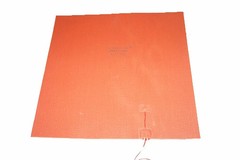 Silicone Heating Pad 6.5″ X 10.5″ 24V 200W / 300W with PSA NTC100K Custom Made