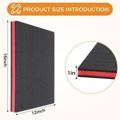 4 Pack 16 X12 X 1 Inch Tool Box FoamTool Shadow Foam Inserts For Cases Kaizen…