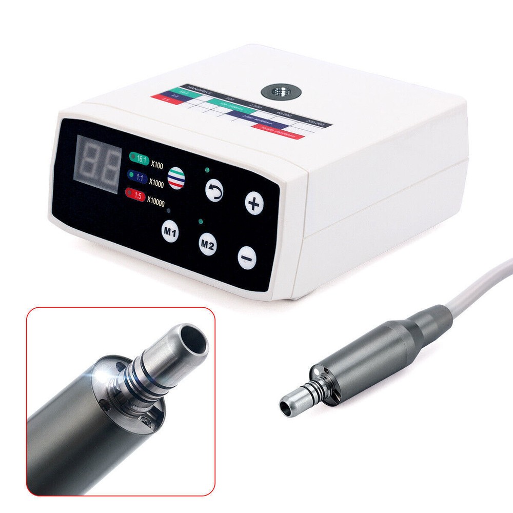 Dental Brushless LED Electric Micro Motor 4H/2H/ Surgical Saw Straight Handpiece