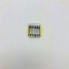 5x Bussman MDL-1/8-R Fuse Buss Small Dimension Glass Tube
