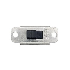 Switchcraft DPDT Slide Switch 3A @ 125VAC, 1.5A @ 250VAC, 0.5A @ 125VDC (5 Pack)