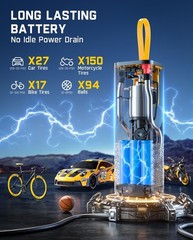 Fanttik X9 APEX Portable Air Compressor & B10 Pro Electric Air Duster