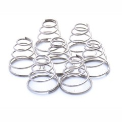 304Stainless Steel Coil Springs,Conical Cone Compression Spring Wire Dia 0.4-2mm