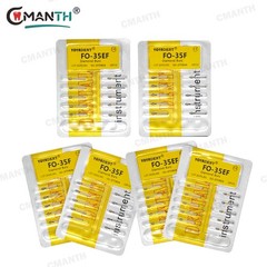 20PCS Dental FG Diamond Burs Taper Round Coarse/Fine Grit High Speed Burs 40Type