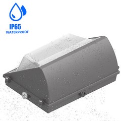 Commercial 125W LED WALL PACK Lights DUSK TO DAWN Outdoor Area Security Lighting