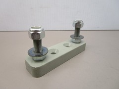 BUSS 4164 Fuse Block / Holder Gray Old Style 2.5″ Spread