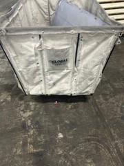 Canvas Basket Truck – 54″ x 34″ x 37″ Industrial Laundry Material Handling Cart