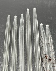 Lot Of (34) Mixed Kimax Glass Bulb Volumetric and Serological Pipettes