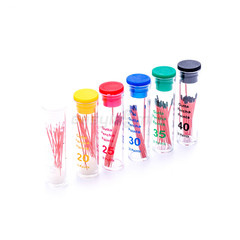 Dental Gutta Percha Points Endo .02/.04/.06 Taper for Root Canal 15-40 45-80 USA