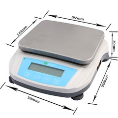 U.S. Solid 0.1g Precision Balance Lab Digital Scale 19 Different Units 3kg-10kg