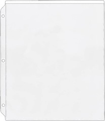StoreSMART 25pk 9×12 Crystal Clear 6-Gauge Vinyl Sheet Protectors USA Made
