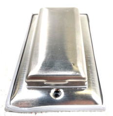CALBRITE STAINLESS S607VGCVRS Single Gang GFCI Receptacle Cover, Plate, & Gasket
