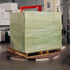 8 Rls 15″x1476′ 30 Ga Packing & Shipping Hand Pre-Stretch Wrap Shrink Film Green
