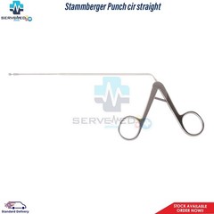 Stammberger Punch cir straight cutting 18cm 3.5mm dia