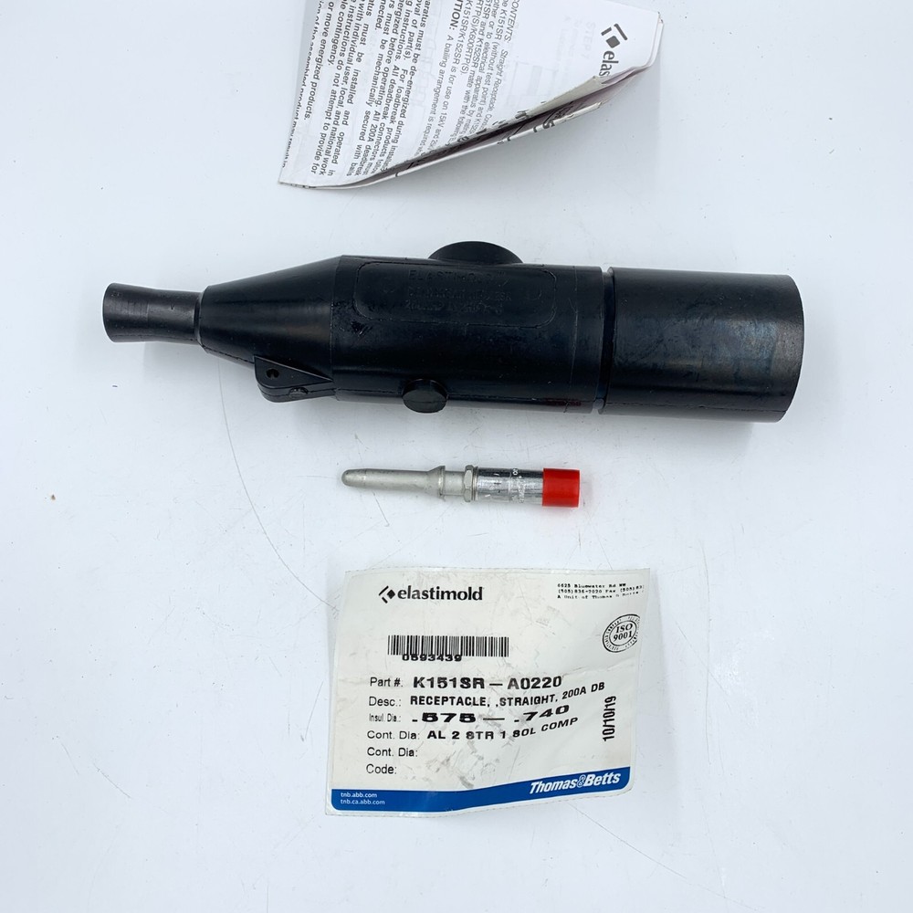 Elastimold K151SR-A0220 Receptacle 200A 15.2KV