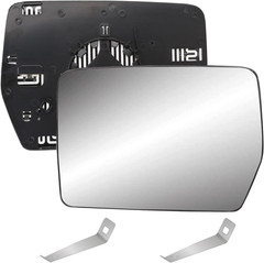 Driver Left Side Heated Mirror Glass Compatible with 2004-2014 Ford F150 – Exte