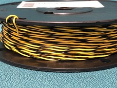 300ft Spool General Cable 0057879PT 22/1P Cross-Connect Wire Black/Yellow