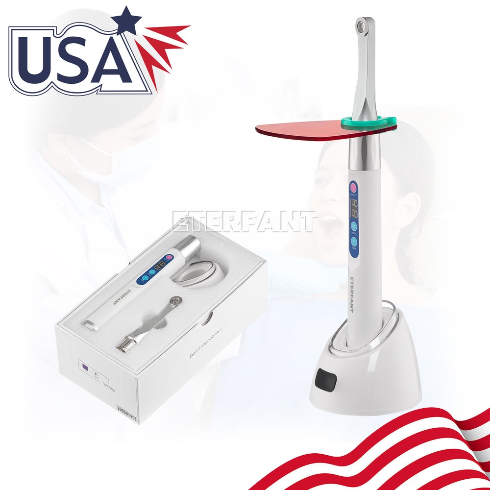Dental Original Woodpecker Style ILED Wireless Curing Light Lamp 1 Sec Cure