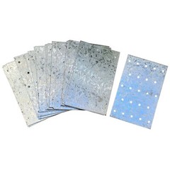 Sandbaggy Tie Plate for Wood (3-1/8″ x 5″) – Hot Dipped Galvanized Steel – 20 Ga