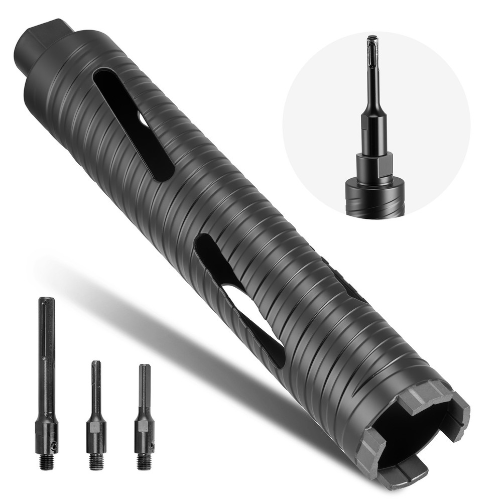 VEVOR Core Drill Bit Diamond Dry Coring Bit 2 inch Diameter 9-1/2 inch Depth