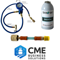 Complete R600a Refrigeration Service Kit – 99.7% Pure | EPA Approved