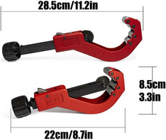 Pipe Tubing Cutter Tool 5/9″ to 2-5/9″ Outer Diameter for Cutting PVC PPR PE Pip