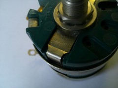 CLAROSTAT ROTARY VARIABLE ATTENUATOR 600 OHM P/N 9A54447