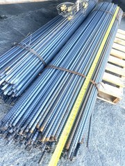 Approx. 200 Pieces #4 (1/2”) x 8’ Rebar – Construction Steel Reinforcing Bars