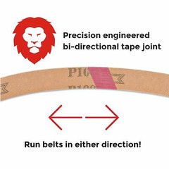 4 X 36 Inch Silicon Carbide Sanding Belts – 600, 800, 1000 Grits 6-pack