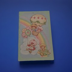 Handmade Upcycled 1980s Strawberry Shortcake Cute Pocket Notebook 3 Sets