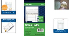 Carbonless Sales Order Forms – 50 Per Book, Organized and Professional Invoicing