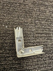 (QTY 10) Wiremold V711 Legrand Flat Elbow Ivory Steel 90 Degree