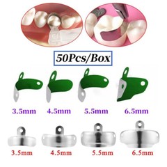 50 Pcs Dental Matrix Bands Palodent V3 Style Sectional Contoured Matrices 4 Size